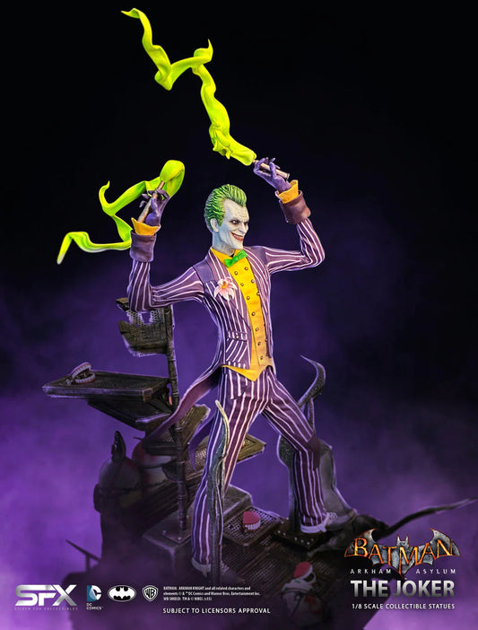 The Joker Arkham Asylum 1:8 Scale Limited Edition Collector Art Statue